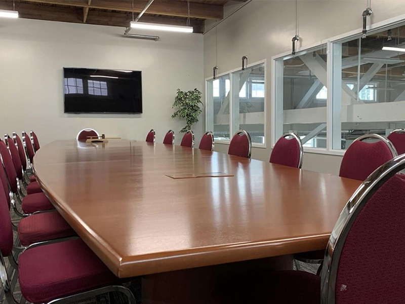 Diane and Gord Peters Boardroom at Display Building No. 2, Provincial Exhibition of Manitoba, Brandon, Manitoba